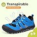 Imagen de Mishansha Zapatos Senderismo Niño Zapatillas Deportivas Niña Bambas Montaña Calzado Tenis Running Trekking Negro 29