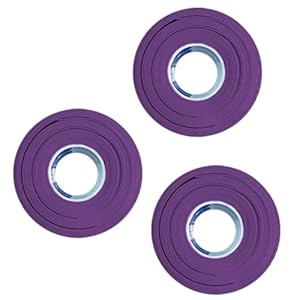 Pachhk Fioletowa Taśma Uchwyty Rakiet 3 Rolki