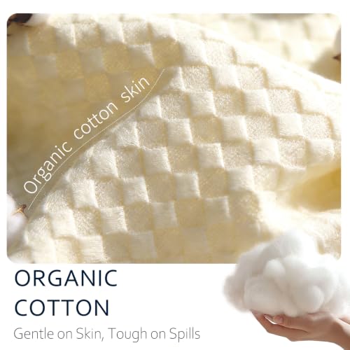 Waterproof Mattress Protector Twin XL, Organic Cotton Surface, White by RestTwill - Used condition - Image 2