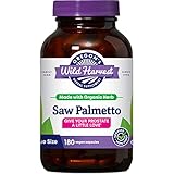 Oregon's Wild Harvest Certified Organic Saw Palmetto Herbal Capsules, 180 Count