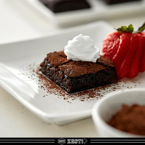 Sweet Ground Chocolate & Cocoa Gourmet Powder 3 lb with ZESTI Barista Spoon – Perfect for Hot/Cold Drinks, Baking, and Mocha Recipes