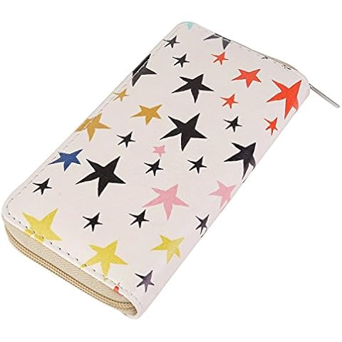 Monedero Estrellas Beis Multicolor para Mujer DonDon Cover
