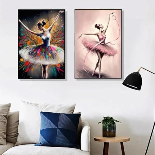 Affiches et impressions de ballerine pour décoration de chambre de fille
