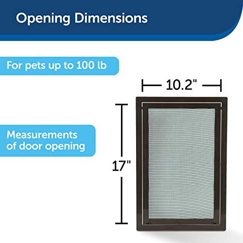 PetSafe Pet Screen Door - Dog and Cat Flap for Screen Door, Large, Window, Storm Door and Porch Use - Image 3