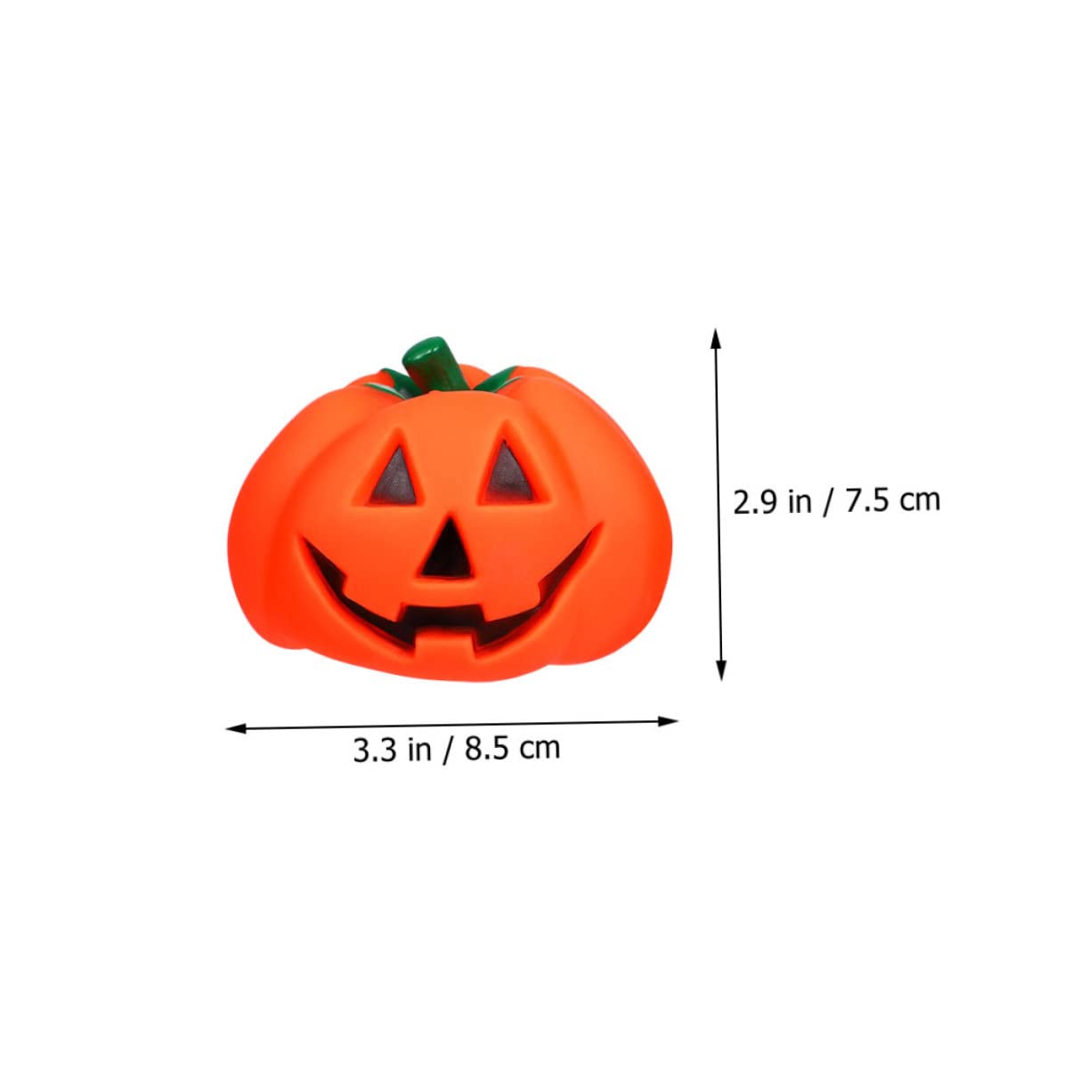 WOONEKY 12stücke Halloween Kürbis Quietschspielzeug Für Kleine Hunde Langlebige Interaktive Spielzeuge Zahnpflege Und Möbel Schutz Für Haustiere Halloween-