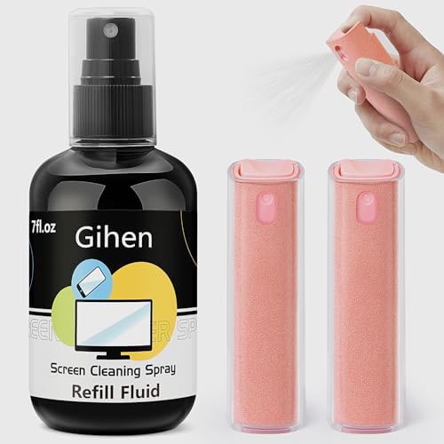 Refillable Screen Cleaner (16 Times), Screen Cleaner Spray
