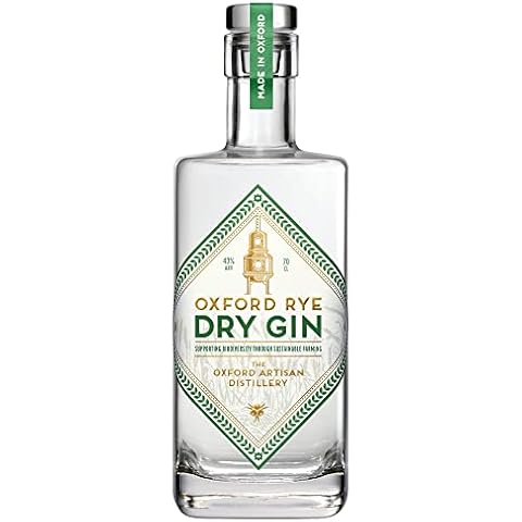 The Oxford Artisanal Distillery Organic Dry Gin, 700ml Cover
