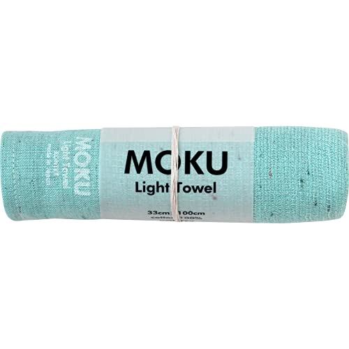 【 コンテックス】 MOKU ＜41781-105＞ フェイスタオル Mサイズ (アクア)（Amazon）