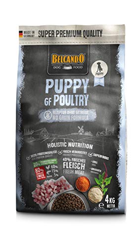 Belcando Puppy GF Poultry Trockenfutter für Welpen, 4 kg