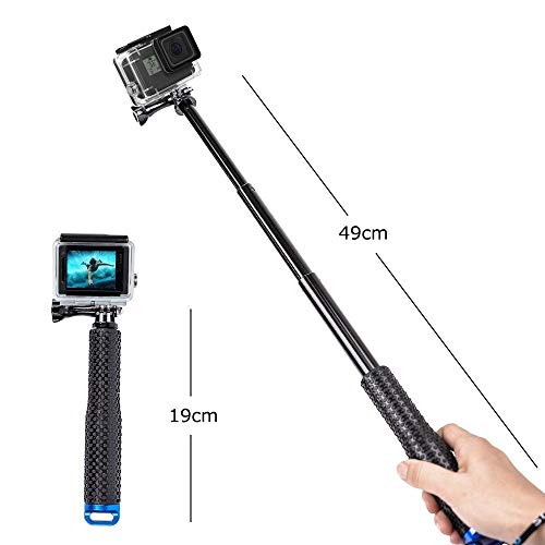 Bastão Extensor em Alumínio para GoPro e Câmeras Similares