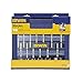 IRWIN Marples Forstner Bit Set, Wood Drill Bits, Made of Carbon Steel, Ideal for Fine Woodworking, Cabinet-making and more, 14 Pieces (1966893)