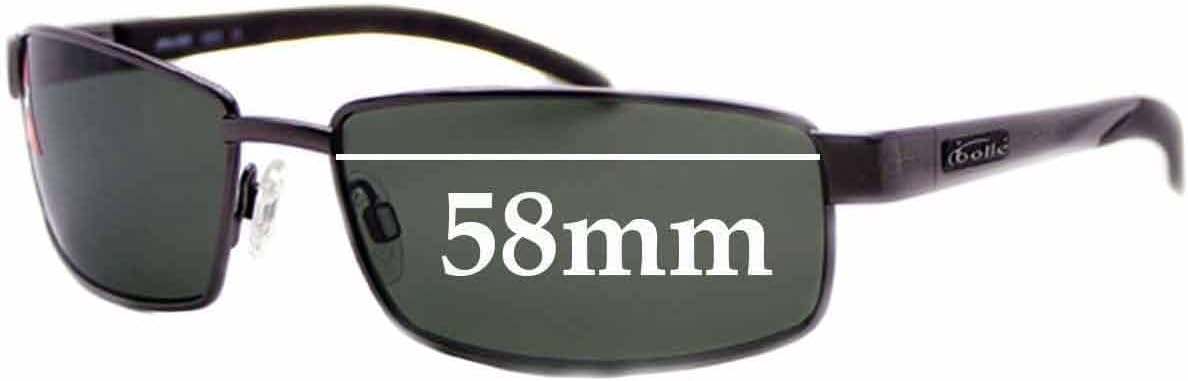 Sunglass Fix Replacement Sunglass Lenses Compatible for Bolle Jwalker 58mm