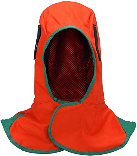 RIVERWELD Welding Hood Flame Retardant Fabric for Welders Match Welding Helmet Orange Color Work Safety Equipment Gear Head Protection