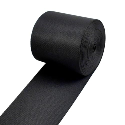 Sangle en nylon noir 80mm - Rouleau de 5 mètres pour couture et loisirs - 2