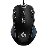 [page_title]-Logitech G300s Gaming Maus, 2500 DPI Sensor, USB-Anschluss, RGB-Beleuchtung, 9 Programmierbare Tasten, Taste zur DPI-Umschaltung, Benutzerdefinierte Spielprofile, Leichtgewicht, PC/Mac