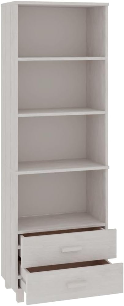 Highboard HAMAR White,Bar Cabinet,Corridor Cabinet,Buffet Cabinet,Accent Cabinet,Display Cabinet,Living Room Cabinet,for Kitchen,Living Room,Bedroom,Corridor,23.6"x13.8"x70.9" Solid Wood Pine