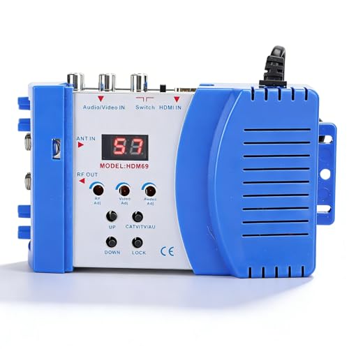 Sxhlseller Modulador Hdmi - Modulador De Frecuencia De Funcionamiento Vhf Uhf Admite Salida De Formato De Tv Ntsc Y Pal