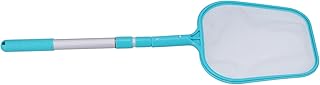 Leaf Skimmer Net Limpeza Leaf Net Com Vara Retrátil Ferramentas de Piscina Acessórios Ferramenta de Limpeza de Piscina Piscina de Natação Limpador de Piscina Suprimento Skim Net