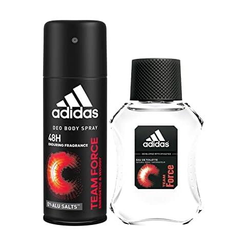 Adidas, Geschenkverpackung Team Force: Herrenduft 100 ml und Deodorant Spray 150 ml Cover