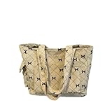 Fryloo Bolso De Mano para Mujer, Hombro Pana, con Múltiples Bolsillos Gran Capacidad Informal Diario Desplazamientos Y Uso Diario-Beis