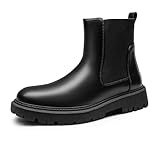 Bruno Marc boots,Size 12,Black-1,SBCB2402M