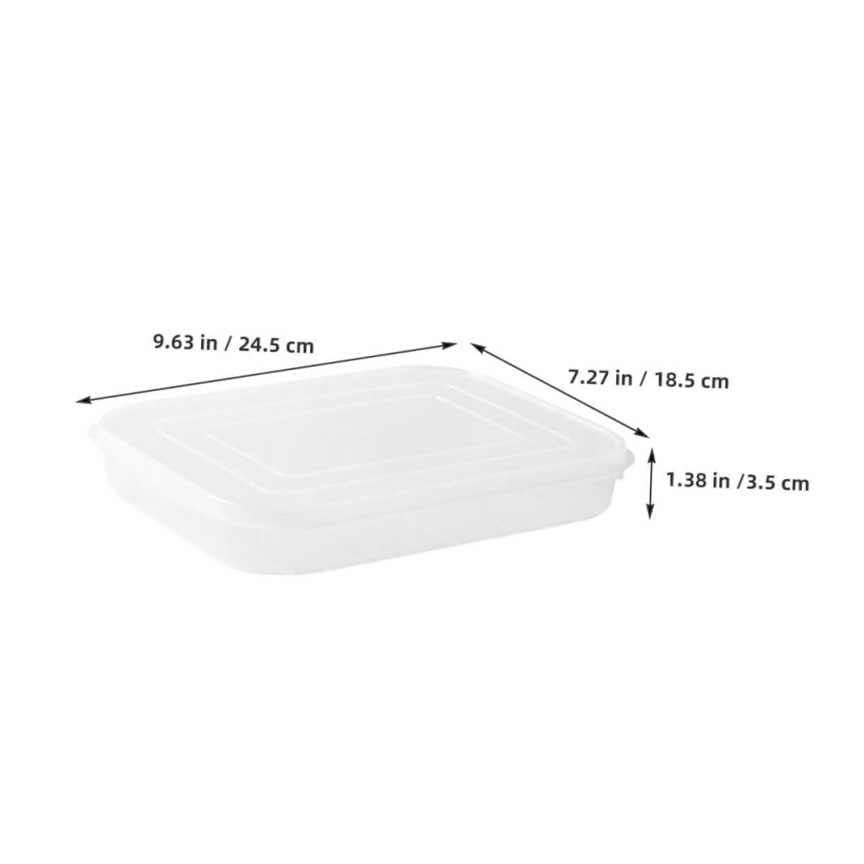Ciieeo 8 Pz più croccante contenitore con coperchio supporto per la pancetta contenitore cucina contenitore ermetico contenitori per il pranzo all'aperto portapancetta per