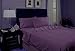 Divatex Microfiber Twin XL Sheet Sets, Purple