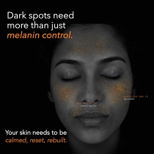 Image of LNGVTY Dark Spots, Pore Control Serum | For pigmentation caused by inflammation, UV, pollution | Powered by peptides, bio-retinoids, stem cell CM, niacinamide | Longevity for all skin types | 30ml