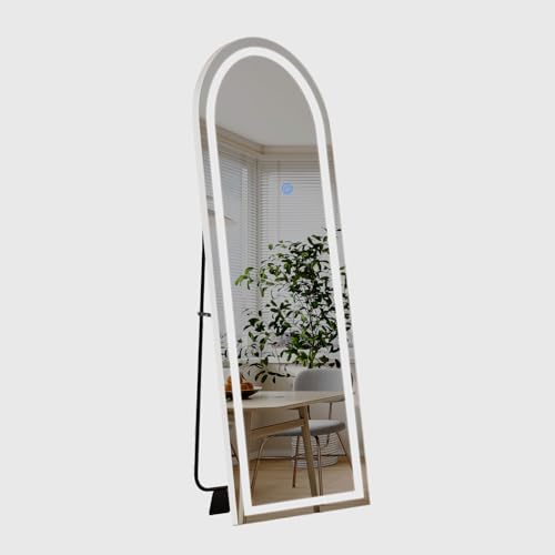 Image of Koonmi Full Length Mirror with LED Lights 56 inchx20 inch