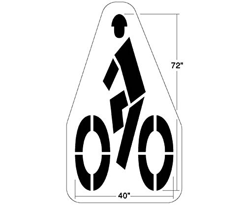 72" Federal Bike with Helmet Symbol - 1/8"