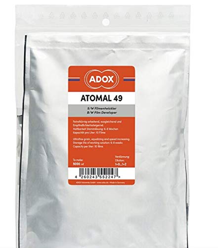 ADOX ATOMAL 49 quimico B/N de 5L que elimina el grano grueso del negativo