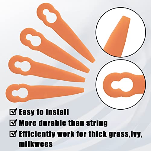 image for PLUMIA 120Pcs Plastic Blades Replacement Parts Compatible with STIHL P