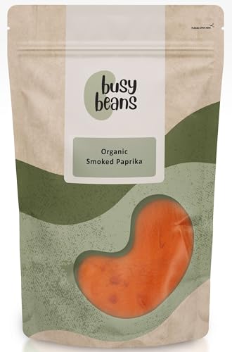 Organic Smoked Paprika - Certified Organic - by Busy Beans Organic (250g)