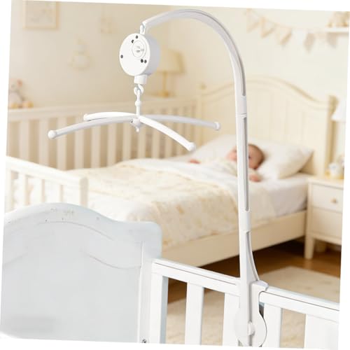 Support mobile berceau musical avec bras pour jouets suspendus de bébé