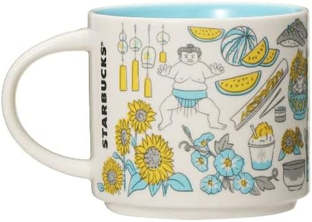 Miniatura 2 de Starbucks Been There Series Japan Summer - Taza de café de cerámica, 14 onzas