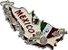 Flagline Mexico - Country Magnet