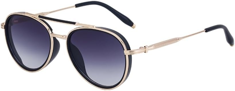 Retro Metal Frame Sunglasses For Men Women Sun Glasses UV400 Driving Traveling