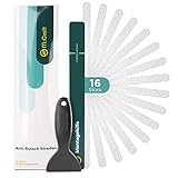 M:CRAFT® Anti-Rutsch Streifen für Badewanne, Dusche & Treppe - [16er Set] - inkl. Zubehör - transparent & selbstklebend - Treppen Rutschschutz - Rutschstopper