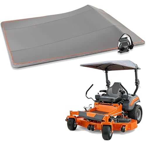 Bonbo Riding Mower Sun Shade Sun Canopy Fits for Husqvarna Zero Turn Mowers and Lawn Tractors with ROPS Bars