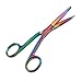 PRECISE CANADA: Multi Titanium Color Rainbow Knowles Bandage Scissors 5 1/2