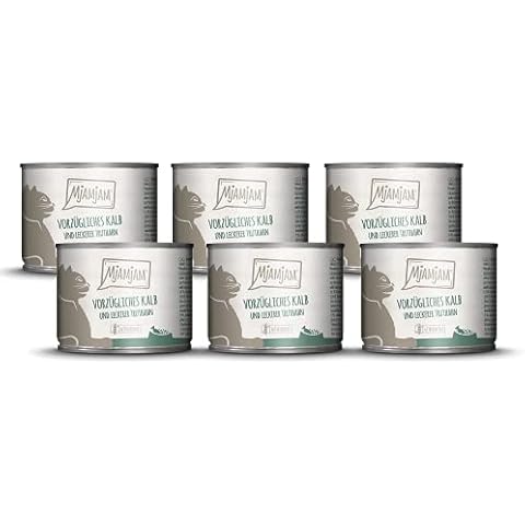 MjAMjAM Premium Wet Cat Food with Veal & Turkey Cover