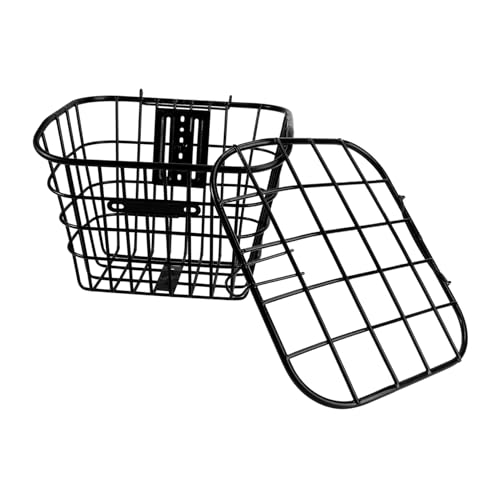 GRIRIW Stainless Steel Bike Front Storage Basket