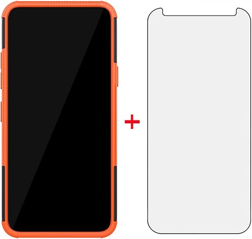 Miniatura 3 de Asuwish Funda de teléfono para LG K40K12 PlusX4 2019Solo LTEXpression Plus 2Harmony 3 con protector de pantalla de vidrio templado, funda protectora