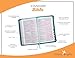 KJV Holy Bible, Standard Size Faux Leather Thumb Index & Ribbon Marker, King James Version, Turquoise, Zipper Closure (KJV Deluxe Gift Editions)