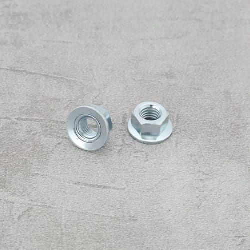 ECSiNG 4 teiliges Ersatzteil für die Flanschklingenmutter des Trimmers M8 X 1,25 LH Befestigungsmutter mit Linksgewinde Passend für Trimmer Freischneider