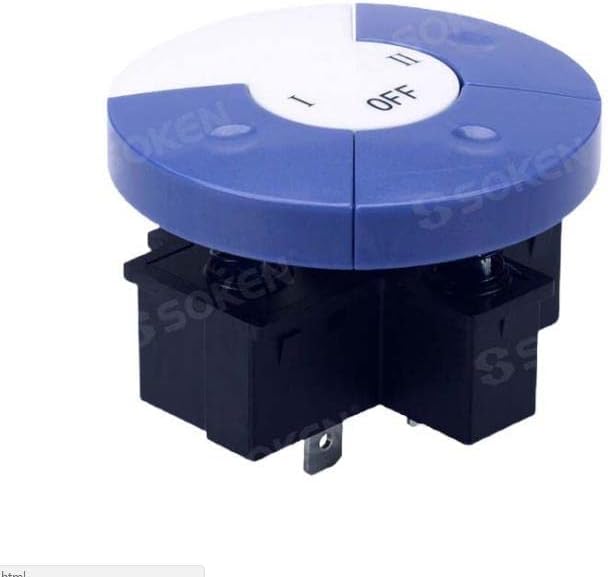 QK1-8 Three-speed three-control yacht rice cooker with strong conductivity power switch - (Color: Blue)