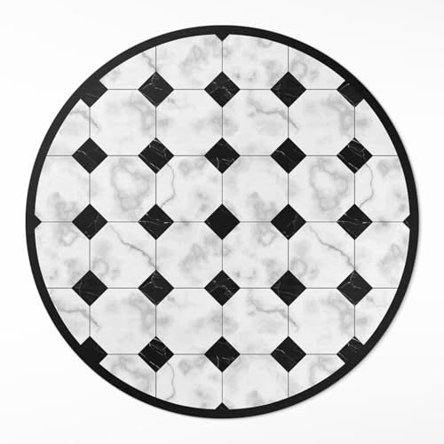 Tapis de Sol Cuisine Résistant à la Rayure et Durable Rond ø70 - 2