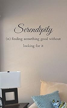 JS Artworks Serendipity تعريف ملصق جدار الفينيل الفن