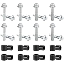 Bevinsee 16 Sets LS Coil Brackets Spacers and Bolts Kit for D514A D510C Only Aluminum Black