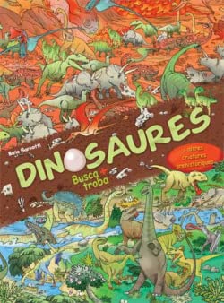 Portada de Dinosaures. Busca i troba